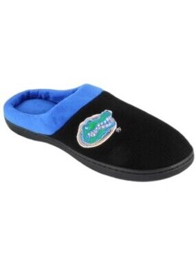 Comfy Feet NCAA Flirida Gators Clog Slippers Shoes in Black and Royal Blue